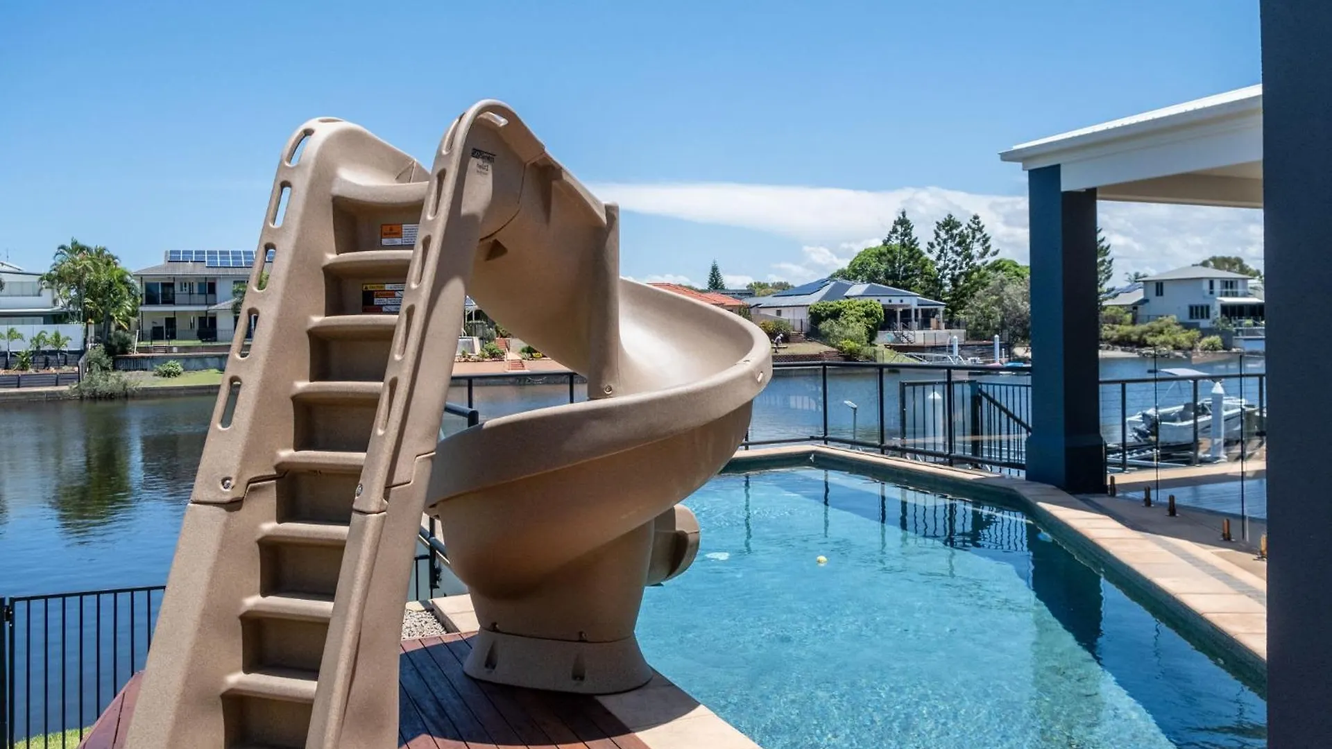 Parrearra Paradise On The Water With Water Slide
