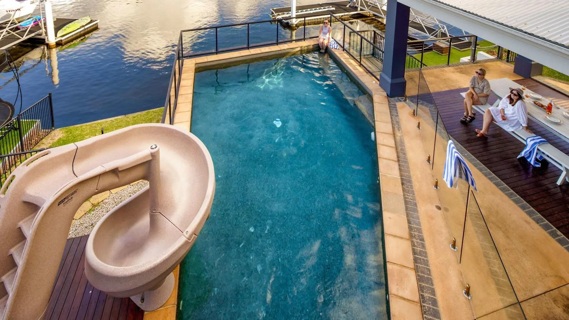 Holiday home Parrearra Paradise On The Water With Water Slide